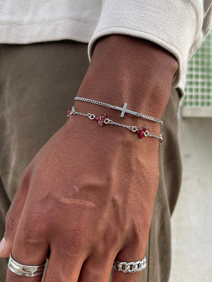 FaithLink™ Minimalist Cross Bracelet