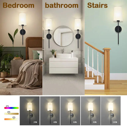 AuraLuxe™ Smart LED Wall Sconce