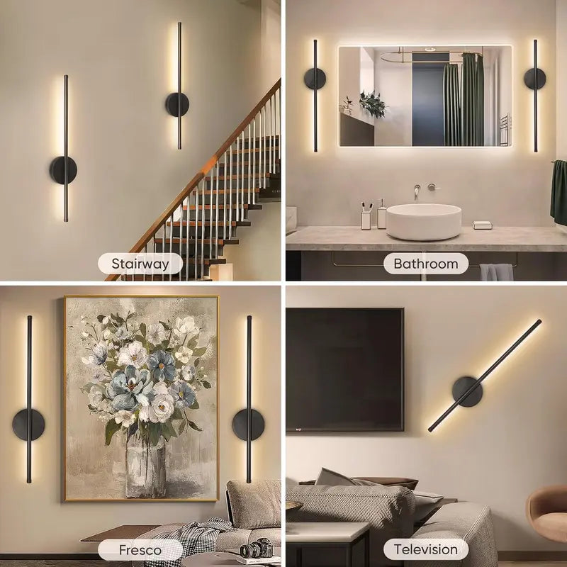 LumiAura™ Modern LED Wall Sconce