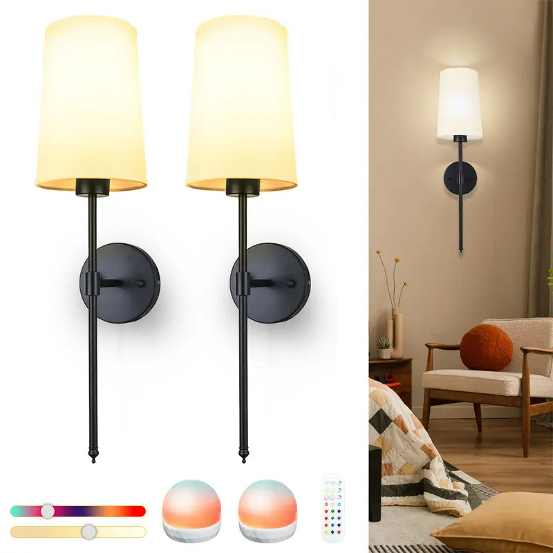AuraLuxe™ Smart LED Wall Sconce