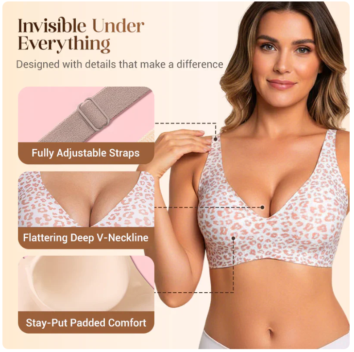 Cloud-Soft Wireless Push-Up Bralette