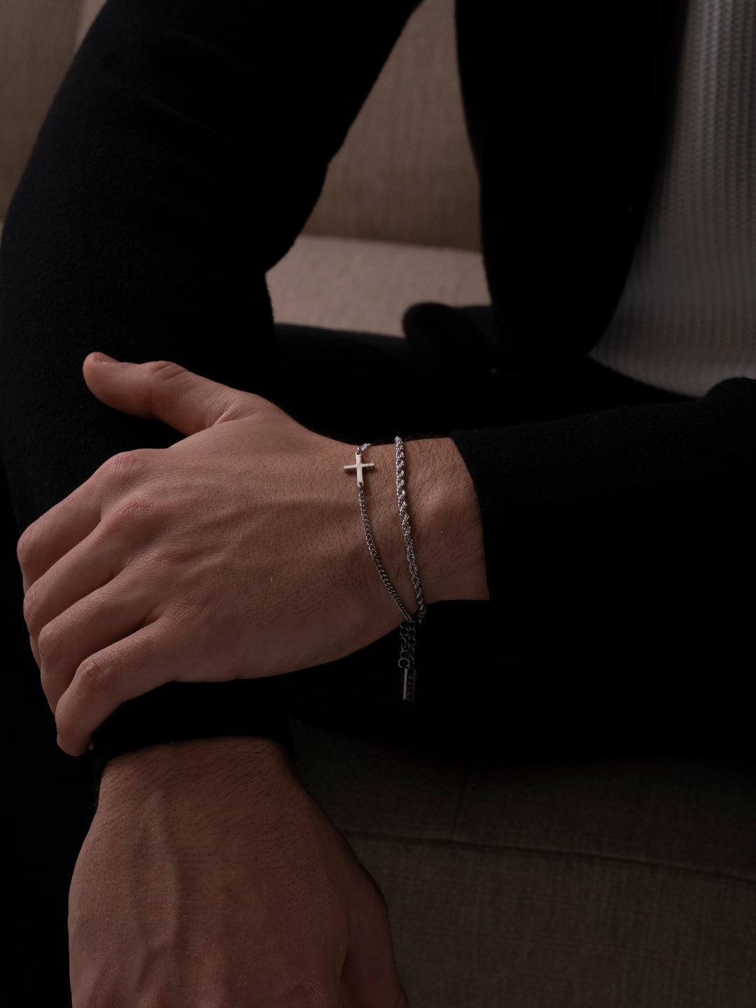 FaithLink™ Minimalist Cross Bracelet
