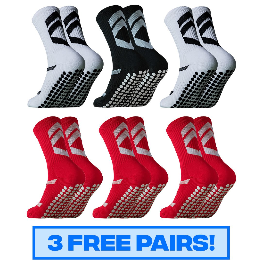 The Elite Pack  3 Pairs of Stepzz Grips  + 3 Free Pairs