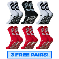 The Elite Pack  3 Pairs of Stepzz Grips  + 3 Free Pairs
